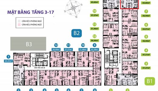 Bán Lại Căn Hộ 3 Phòng Ngủ 66M2, Topaz Home 2, Quận 9, Tầng 12, View Suối Tiên, Giá 1,58 Tỷ