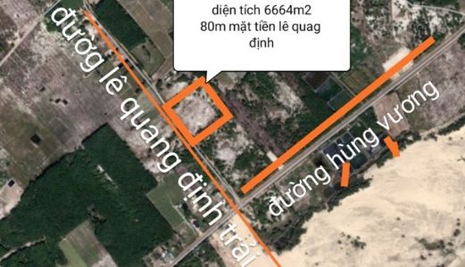 Đất Biển Mặt Tiền Lê Quang Định Ở Lagi - Bình Thuận - Giá Chỉ 5Tr/m2