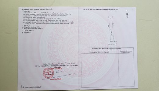 Bán Đất Mt Đường Hắc Dịch(Kết Nối Tới Sân Bay Long Thành)