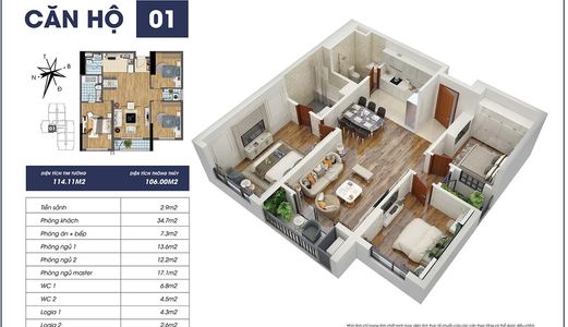 Siêu Hot: Sở Hữu Căn Hộ Hoa Hậu 3Pn 114M2 Tại Trung Tâm Mỹ Đình,thanh Toán 50% Nhận Nhà, Trả Chậm Đến T6/2023	