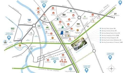 Đất Quốc Lộ 51 ,trung Tâm Thị Trấn Long Thành .
