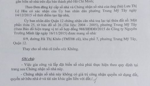 Bán Nhà Cấp 4 Sau St.coopmart Trung Mỹ Tây Quận 12