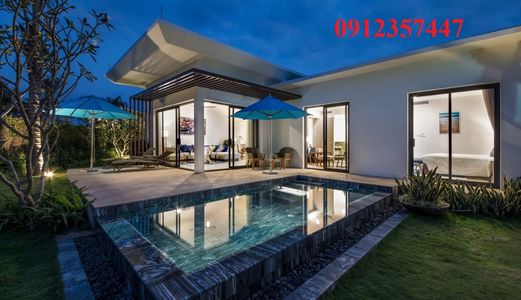 Bán Gấp Villa 2 Phòng Ngủ Giá 12 Tỷ Diện Ti: 529M2 Full Nội Thất Tại Melia The Hamptons Hồ Tràm. Liên Hệ 0912357447