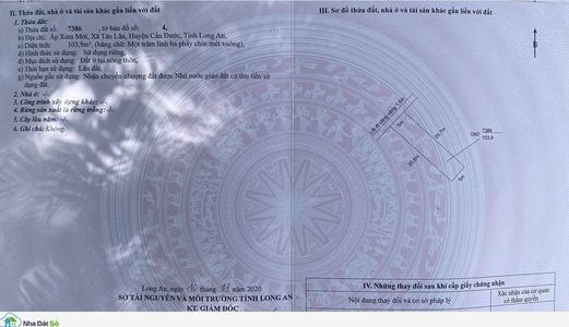 Đất Mặt Tiền Đường Khu Hành Chính Tân Lân Shr Xây Dựng Tự Do