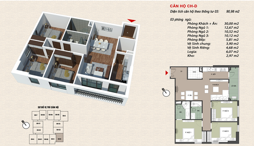 Chỉ 1,2 Tỷ Sở Hữu Ngay Căn Hộ 81M2 Tại Hoàng Mai. Nhận Nhà Ở Luôn