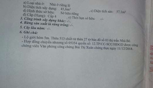 Bán Nhà 1T 1L 3,5X15,5M Giá 2,35 Tỷ Hẻm 1622/22 Huỳnh Tấn Phát Nhà Bè Nằm Trong Chợ Phú Xuân Vay Nh 1,6Tỷ