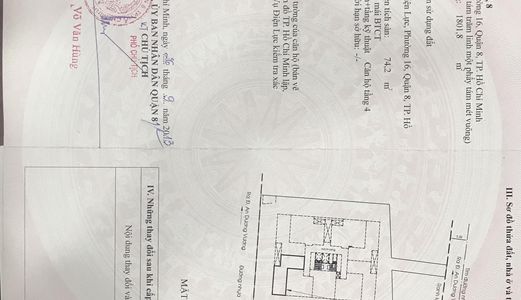 Bán Gấp Căn Hộ Chính Chủ 2Pn, 75M2 Tại Quận 8, Đã Có Sổ, Vào Ở Ngay