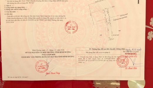 Chính Chủ Cần Bán Nhà Mặt Tiền Đường Quốc Lộ 1K, Kp Tân Hòa, P. Đông Hòa. Tỉnh Bình Dương