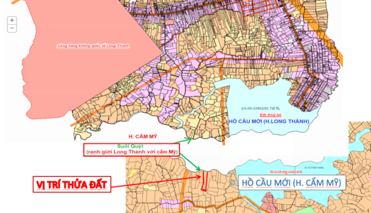Chính Chủ Bán Đất Gần Sân Bay - Đô Thị Vệ Tinh Quanh Sân Bay Quốc Tế Long Thành 2000M2