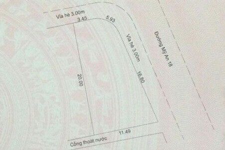 Cần Bán Lô Đất 2 Mặt Tiền Đường Mỹ An 18 & Mỹ An 19 Phường Khuê Mỹ Quận Ngũ Hành Sơn