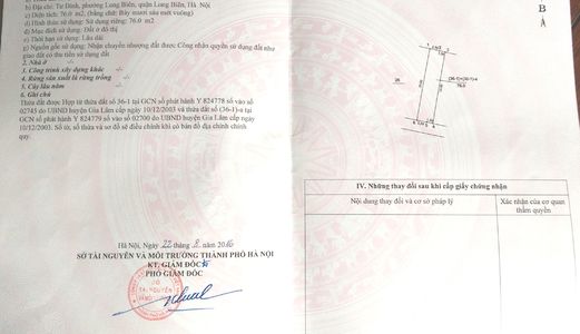 Chính Chủ, Bán 72M2 Đất Tư Đình, Ngõ Thông Oto Kinh Doanh, Giá 55Tr/m2