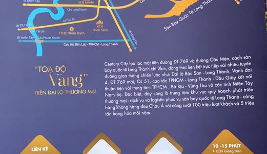 Khu Đô Thị Century City Sân Bay Long Thành, Cam Kết Lợi Nhuận 20% Năm! Cđt Mua Lại Sau 1 Năm