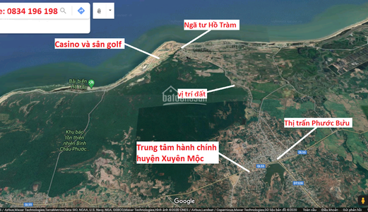 Bán Gấp Đất Nền Xây Tự Do Hồ Tràm 488M2 Lô Gốc View Rừng Nguyên Sinh Giá Rẻ Bất Ngờ. Lh : 0901663391