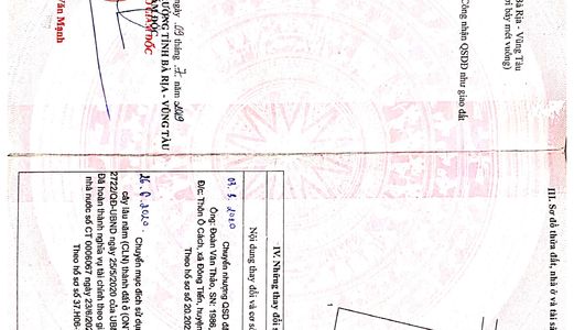 Bán Gấp Lô Đất Nền 531M2 Ngang 12 M Dài 44M , Xây Tự Do ,giá 2,2 Tỷ Gần Rừng Nguyên Sinh , Cách Biển 3Km