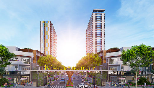 Món Hời Cho Nhà Đầu Tư Thông Minh - Phú Mỹ Gold City Vị Trí Trung Tâm Tp. Cảng, Phụ Cận Sân Bay
