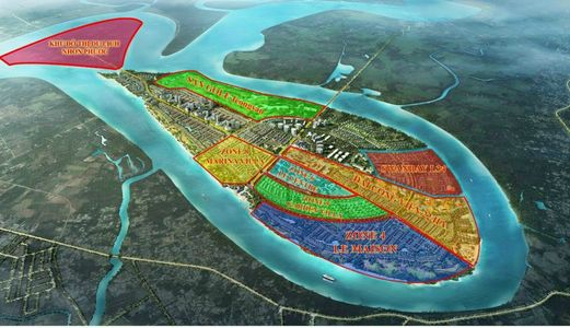 Bán Đất Nền Sổ Đỏ Mặt Tiền Sông Đảo Đại Phước, Nhơn Trạch, Giá Chỉ 16Tr/m2