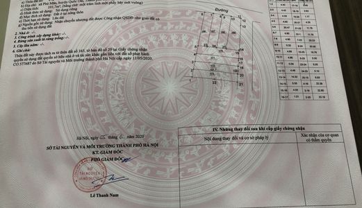 Đất Nền Hòa Lạc, Cách Đường Quốc Lộ 21 Chỉ 500 Mét. Sổ Hồng Có Sẵn.