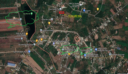 Bán Đất Xã Sông Xoài. Dt: 564 M2. Sổ Hồng Riêng. Giá: 600 Triệu.