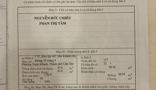 Bán Nhà Đ. Trần Khánh Dư-Kết Cấu 1 Trệt 1 Lầu-Ô Tô Tới Nhà-Giá 2.550.000.000