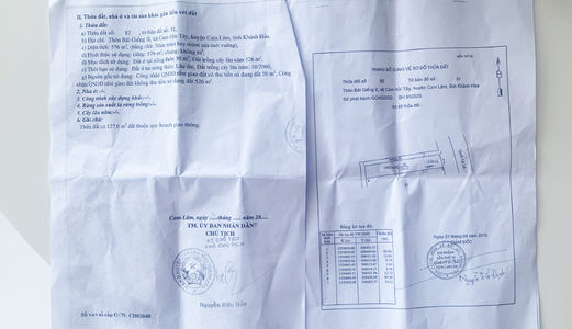 Bán Nhanh Lô Đất 2 Mặt Tiền Đường Ql 1A, Nằm Ngay Trung Tâm Cam Lâm