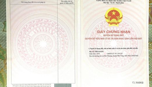 Bán Đất Thủy Xuân Phú Vang 695 Triệu