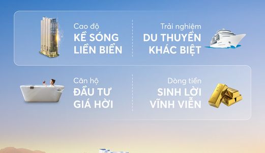 Chỉ Với 600Tr Sở Hữu Ngay 1 Căn Hộ Mặt Biển, Đầu Tư Sinh Lời Hiệu Quả Vĩnh Viễn