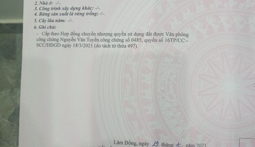 Chính Chủ Cần Bán 6500M2 Đất Nông Nghiệp Trồng Lagim Tại Xã Kađơn - Đơn Dương - Lâm Đồng