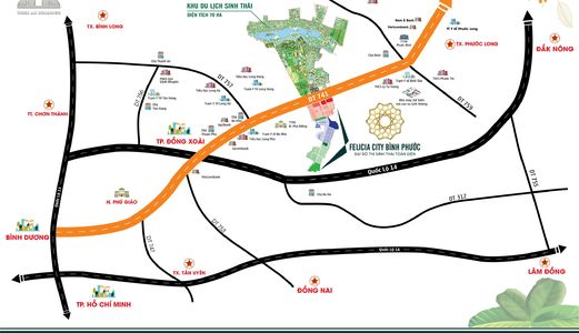Đất Mặt Tiền Dt 741 Giá Tốt Cho Nhà Đầu Tư