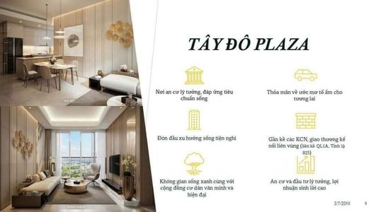 Tây Đô Plaza - Cơ Hội Vàng Cho Nhà Đầu Tư