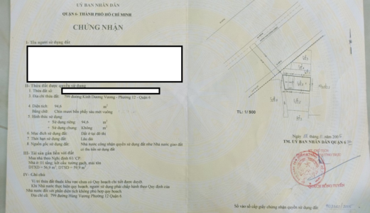 Bán Nhà Hướng Mặt Tiền Kinh Dương Vương Phường 12 Quận 6 Giá Tốt: