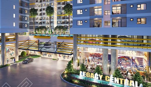 Căn Hộ Legacy Central, Diện Tích 59M2 2Pn 2Wc.giá 900 Triệu